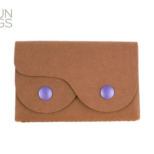 Monedero Boobie Bag toffee, vegano