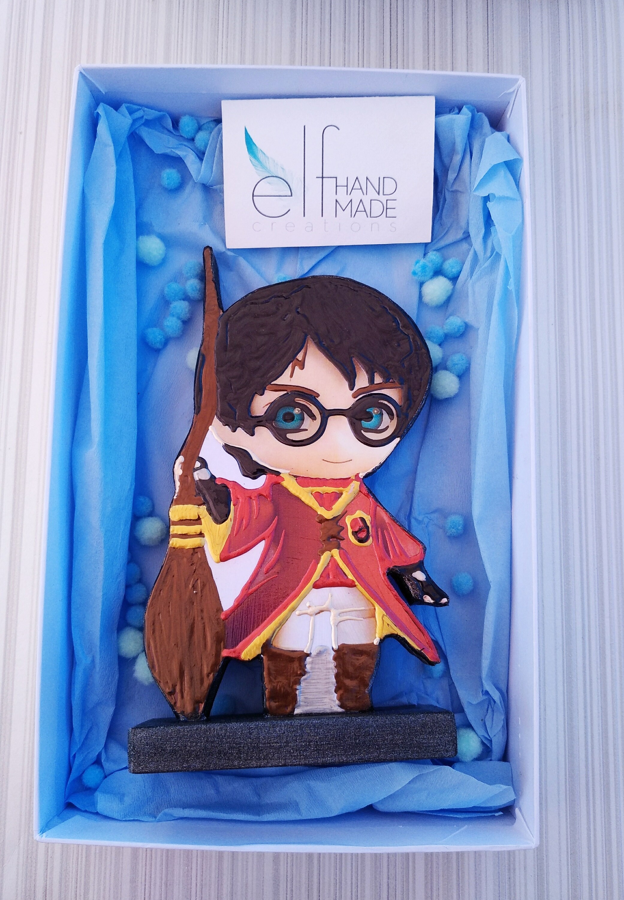 Wizard figure wooden figure shelf decoration magician Etsy