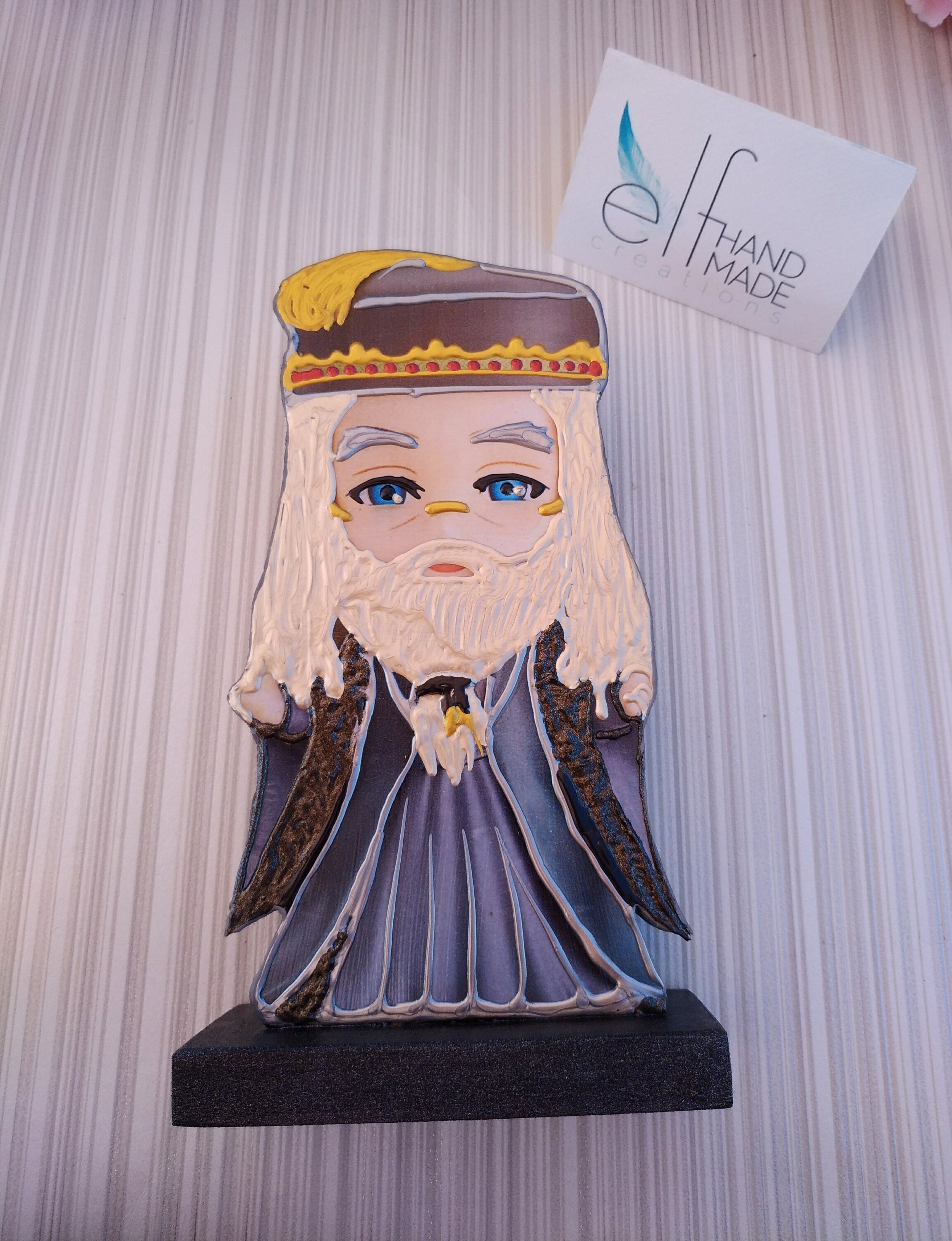 Wizard figure shelf decoration magician decor magic gift Etsy