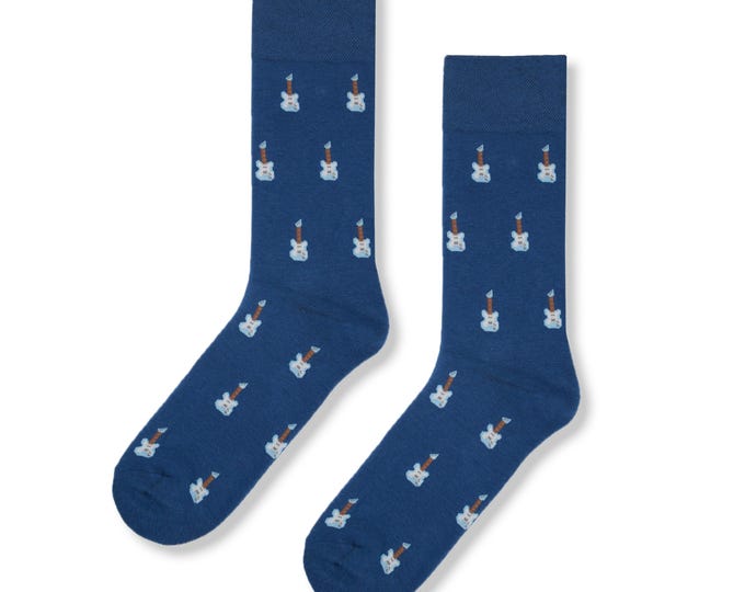 Electric Guitar Socks: Musician Gift