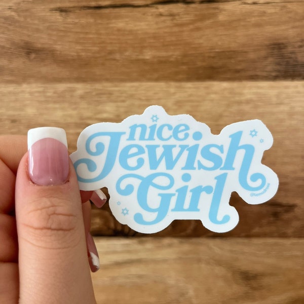 nice jewish girl sticker