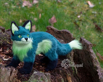 Aruki - little forest fox, Poseable Art Doll