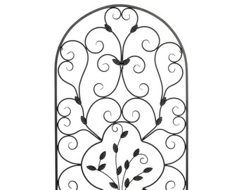 Outdoor Wrought Iron Wall Art Etsy