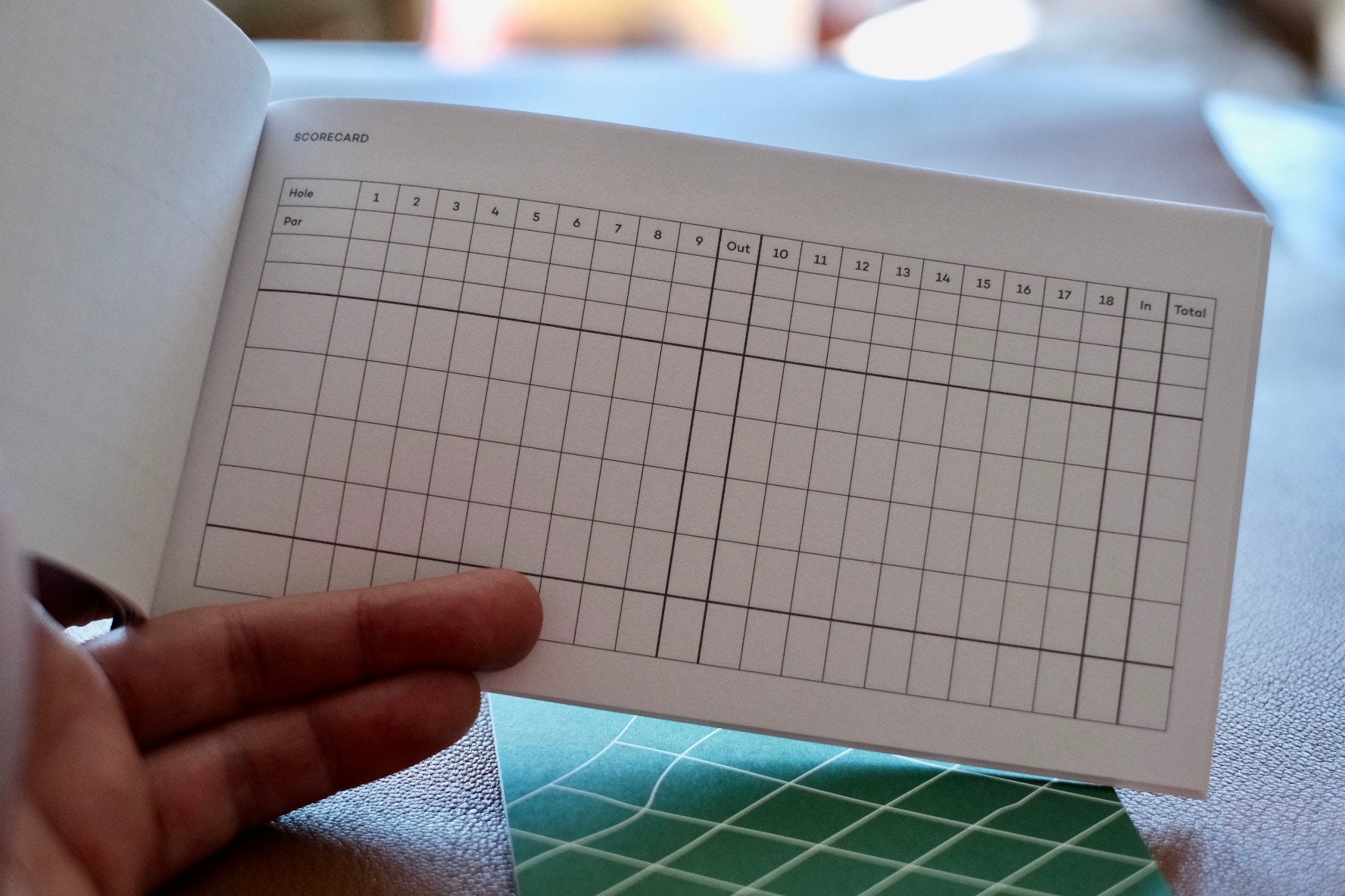 Blank Golf Yardage Books Fill it in yourself Etsy