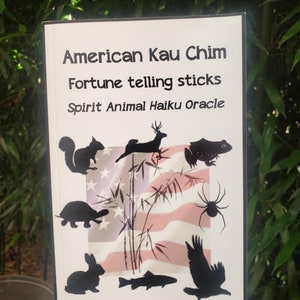 PDF American Kau Chim, bastoncini di cartomanzia, Spirit Animal Haiku Oracle, scarica la guida all'autointerpretazione, 42 poesie totem di animali nativi, USA