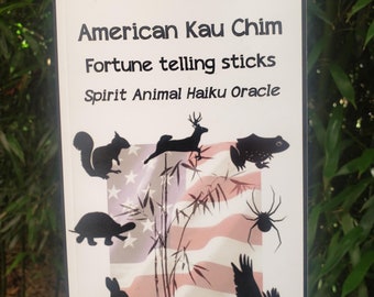 PDF Amerikaanse Kau Chim, waarzeggerij, Spirit Animal Haiku Oracle, download zelfinterp gids, 42 inheemse totemdieren totemgedichten, VS