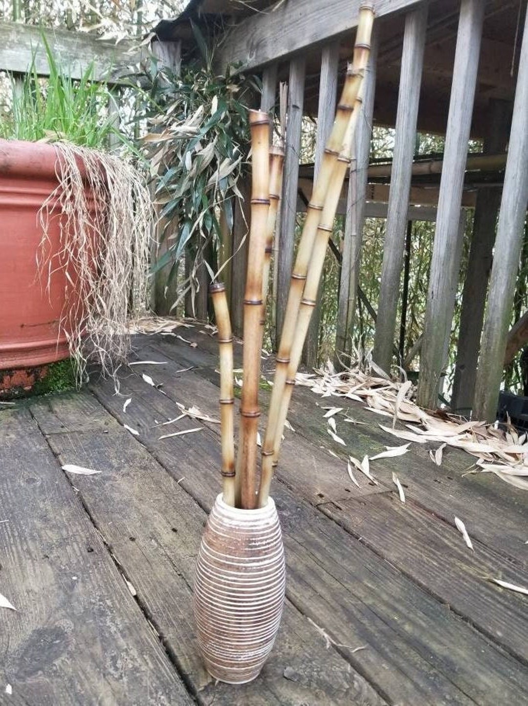 How to Make a Natural Stick Vase