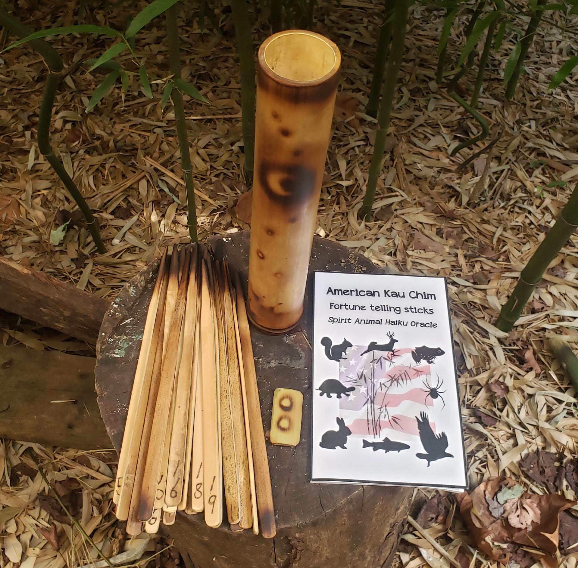 American Kau Chim Fortune Telling Sticks, Lottery Poetry