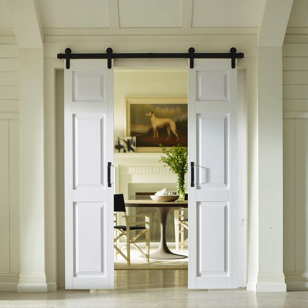 Buy Double Barn Doors Etsy