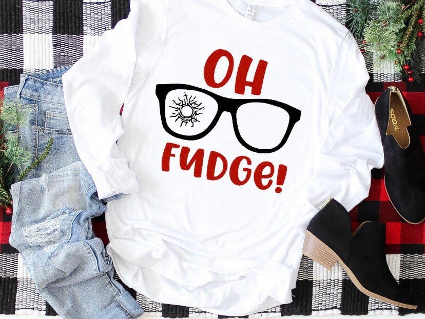 Oh fudge A Christmas story quote Etsy