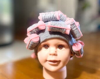 old lady wig for child