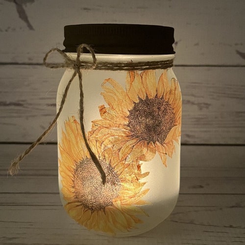SUNFLOWER LOVER Sunflower Gift Sunflower Candle Holder Etsy