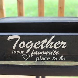 Personalized Planter Box (jars not included)