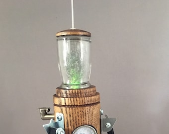 Genuine Houcksville Robot Sculpture #28 (Color Change and White LEDs)