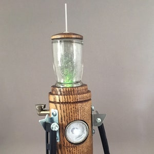 Genuine Houcksville Robot Sculpture #28 (Color Change and White LEDs)