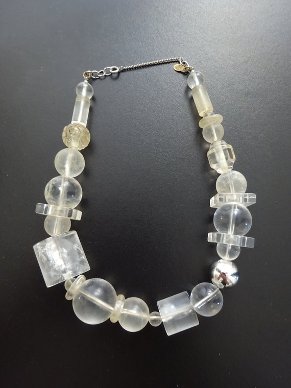 VINTAGE CADORO NECKLACE-Vintage Cadoro Lucite Neck