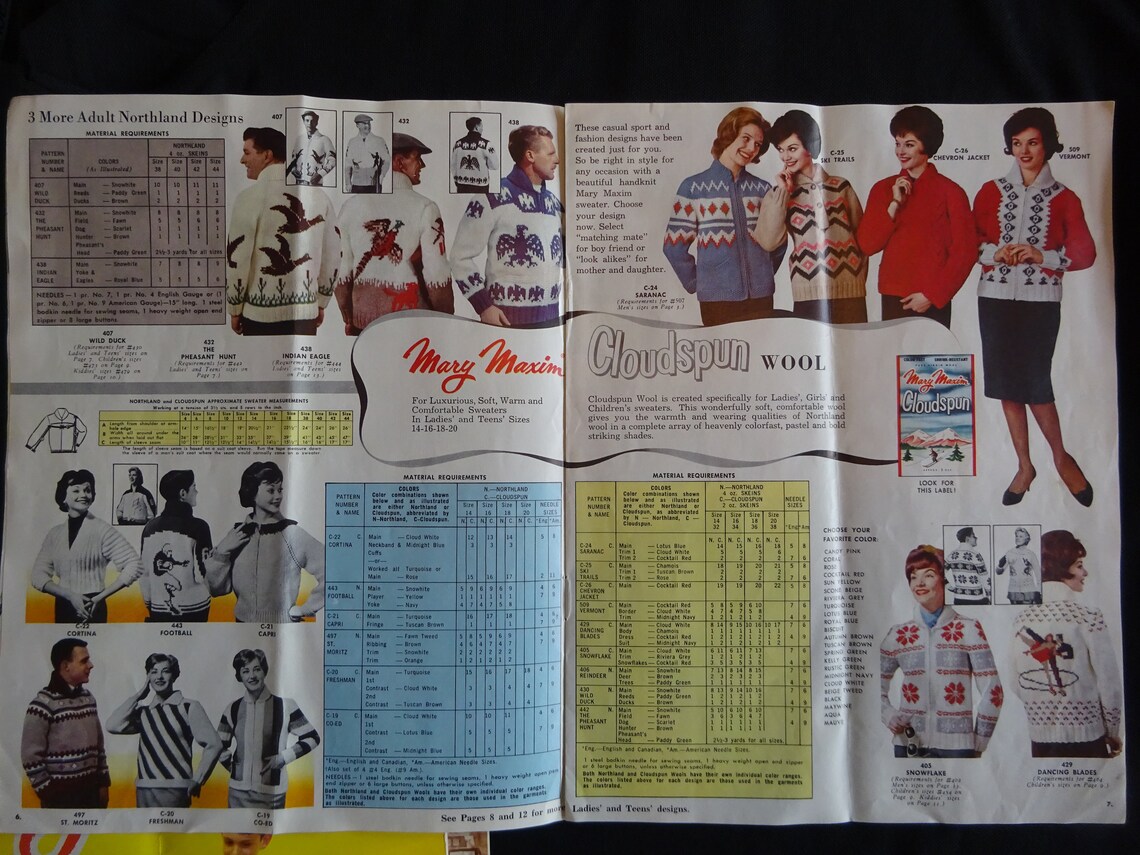 MARY MAXIM PATTERNS Vintage Mary Maxim Sample Booklets 6 Etsy Mary maxim patterns vintage mary maxim sample booklets 6 etsy