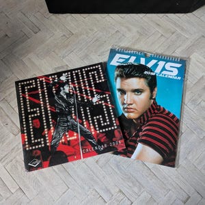 Elvis Presley Calendars (2018, 2024) - Unofficial Collector's Item
