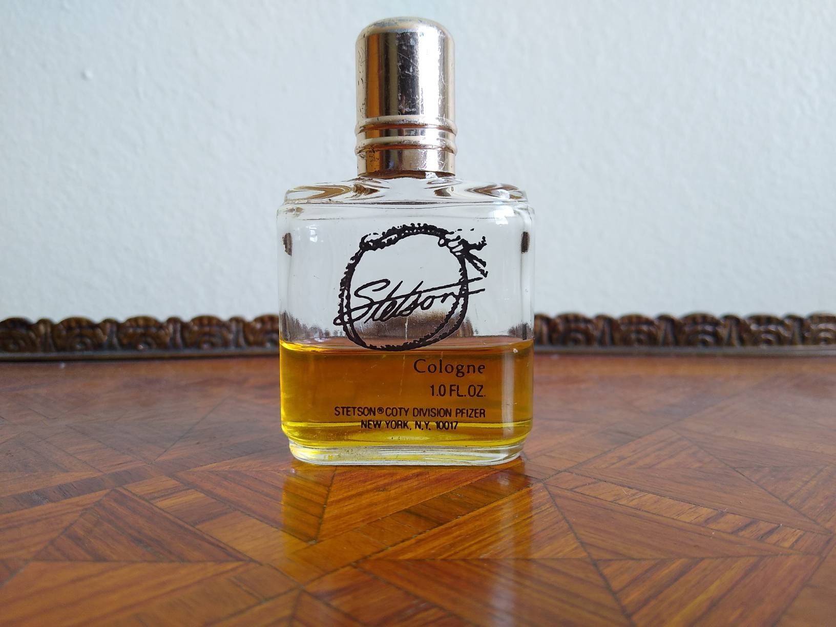 Vintage Stetson Cologne by Coty. 1 oz 40% full | Etsy