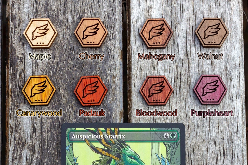 Ability Counters for Magic the Gathering Wooden Ikoria & Etsy