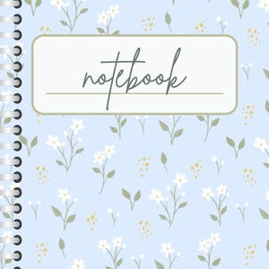 Digital Notebook/Journal for GoodNotes, Note taking template, Aesthetic Digital