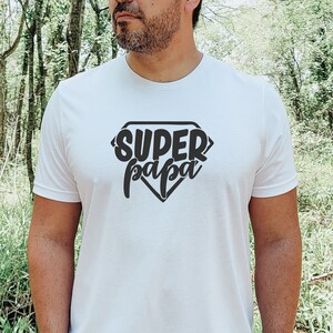 SUPER papa | Papa Hoodie personalisiert , Sweater ,T-Shirt | Hoodie Dad Shirt | Sweater personalisiert | Vatertagsgeschenk | Geburtstag