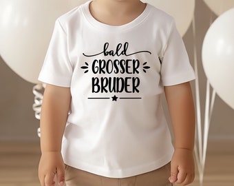 Chemise frère et sœur grand frère| Tee-shirt | Chemise d'anniversaire | Chemise nom | Idée cadeau | personnalisé | Annonce de grossesse