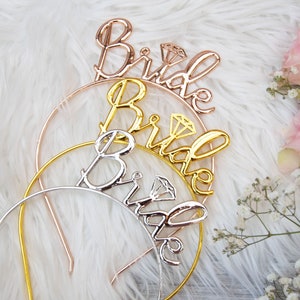 Bride hoops, bridal headbands, bridal hair accessories, bridal accessories, JGA, hen party bridal jewelry, gifts for the bride