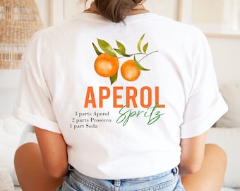 Holy Aperoli Vintage tshirt,They See Me Aperollin Alcohol Aperol Spritz Statement t Shirt , Beste Freundin, Geschenk Frau Geschenk Jga Braut