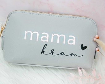 Kosmetiktasche mama kram, Mama Tasche, Geschenke für Mama, Muttertagsgeschenk, Weihnachtsgeschenk für Frauen, Kulturbeutel