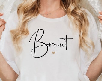 Iron-on Team Bride for JGA | Personalized iron-on image with name | Textile design | Bride iron-on image JGA | Wedding decoration