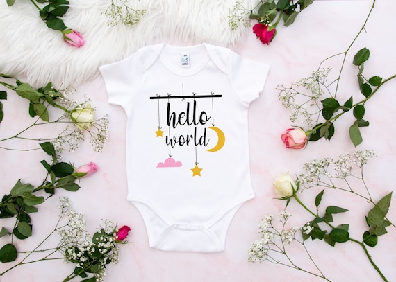 Body bebé Bienvenidos al mundo Cuerpo Recién nacido bebes idea de regalo Recién  nacido regalos para bebes personalizado proclamación -  España