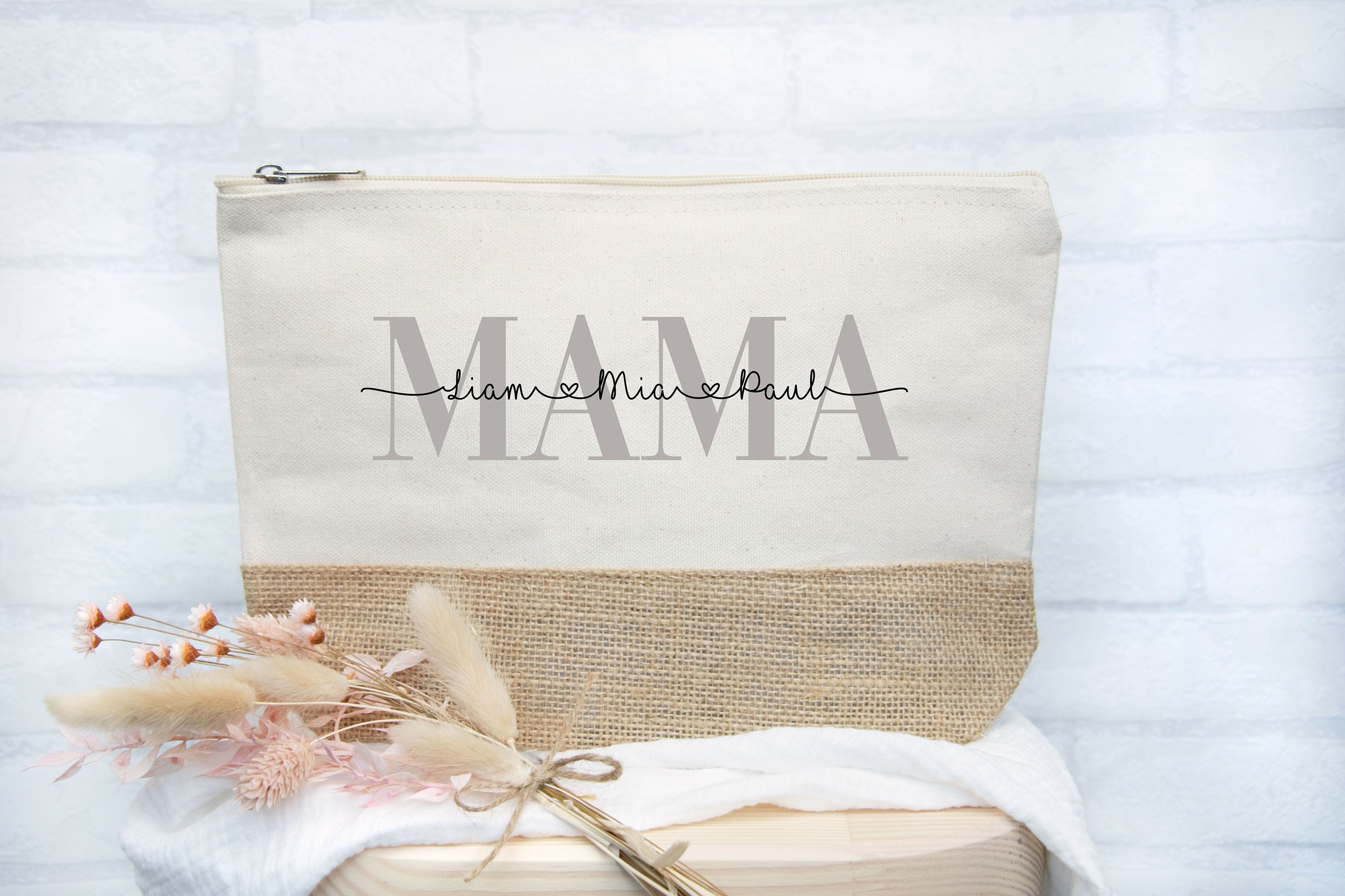 Kosmetiktasche Für Oma Mit Spruch: "Gma Is My Name, Spoiling Is My Game" – Perfekt Zum Verwöhnen!