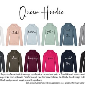 Mama Hoodie personalisiert, Mom Shirt mit Kindernamen, Geschenke für Frauen, Statementshirt,Weihnachtsgeschenke für Frauen, Geschenk Familie Bild 3