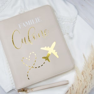 Gezinsorganisator, reisorganisator, vaccinatiebewijs, reisorganisator, U-book omslag, gepersonaliseerde organizer, kerstcadeau, paspoort