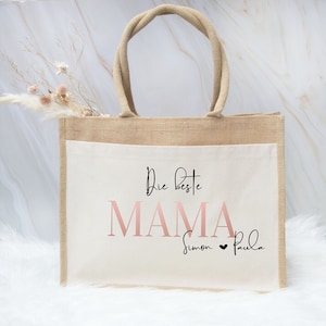 Jute bag, bag, mom bag, gift idea, personalized jute bag, gift, jute, gift bag, personalized gift
