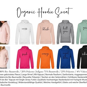 Mama Hoodie personalisiert, Mom Shirt mit Kindernamen, Geschenke für Frauen, Statementshirt,Weihnachtsgeschenke für Frauen, Geschenk Familie Bild 2