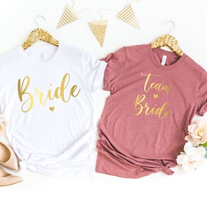 JGA Shirt | JGA T-Shirt | Bride & Team Bride T-Shirts for Hen Party | Wedding | Bachelorette Party | Bride | Wedding |