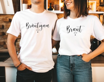 JGA Shirt | Braut und Bräutigam Shirts | Polterabend | Bachelorette Party | Bride | Hochzeit |