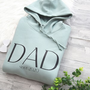 Dad | Papa since Hoodie personalisiert , Sweater ,T-Shirt | Hoodie, Dad Shirt | Sweater personalisiert | Vatertagsgeschenk | Geburtstag