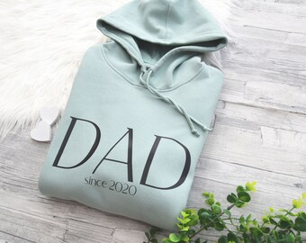 Dad | Papa since Hoodie personalisiert , Sweater ,T-Shirt | Hoodie, Dad Shirt | Sweater personalisiert | Vatertagsgeschenk | Geburtstag