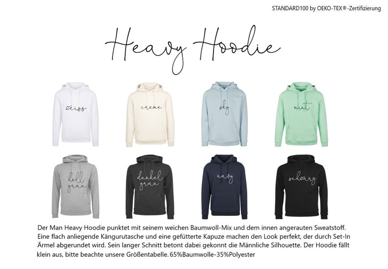 Dad Papa since Hoodie personalisiert , Sweater ,T-Shirt Hoodie, Dad Shirt Sweater personalisiert Vatertagsgeschenk Geburtstag Bild 8