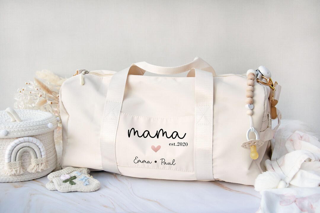Family Mommy Bag, Mama Bag, Hospital Bag, Birth Gift, Travel Bag
