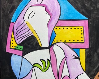 Pablo PIcasso, Original, Finca encontrada, dibujo, pintura, arte, obra de arte, Picasso,