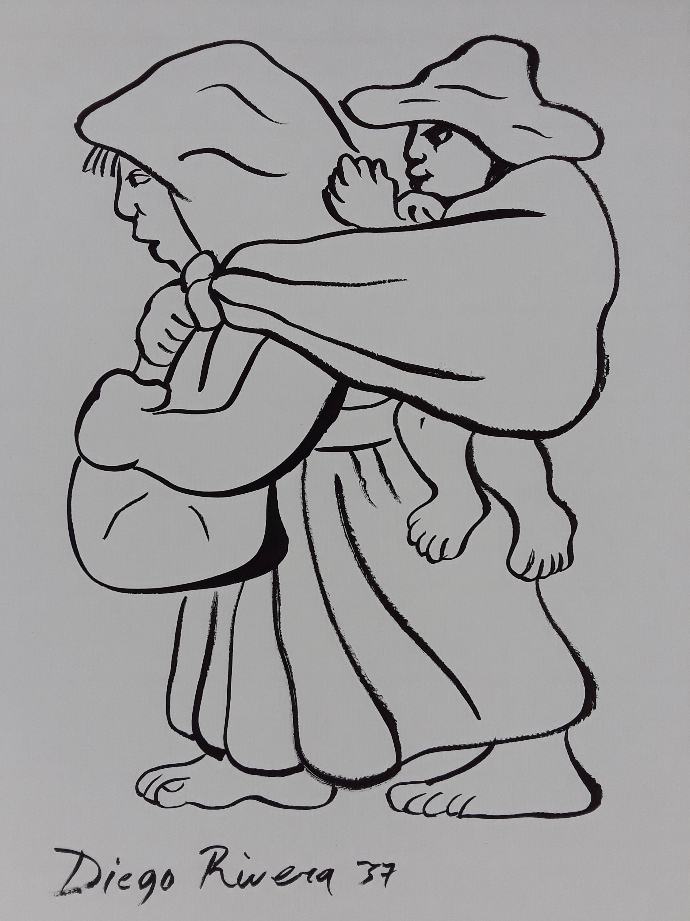 Diego Rivera Coloring Pages