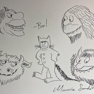 Maurice Sendak, Max, Där de vilda varelserna är, Original, Dödsbo, teckning, målning, konst, konstverk, bok