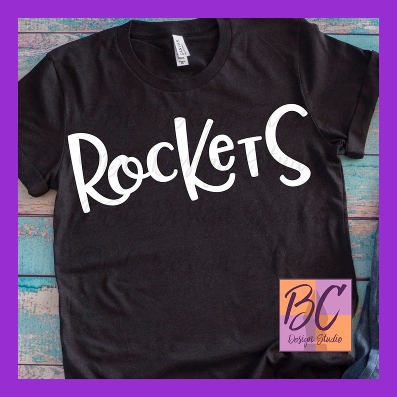 Rockets Team Sports Name Svg, Rockets Svg, Jpg, Dxf, Eps, Png, Clip Art