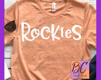 Rockies Team Sports Name svg, rockies svg, jpg, dxf, eps, png, clip art, Sport Fan, Word Art, Iron-On, BCDSPurpleO, Vinyl Transfer
