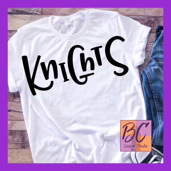 Knights Team Sports Name Svg, Knights Svg, Jpg, Dxf, Eps, Png