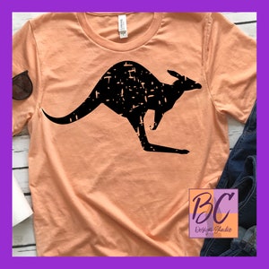 Kangaroos Team Grunge Distressed svg, jpg, dxf, eps, png, Clip Art, svg, Sport Fan, Wortkunst, Bügelbild, BCDSPurpleO, Vinyl Transfer, bcdspo